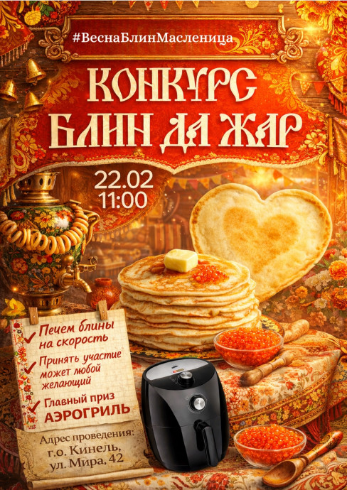 Блин да ЖАР!