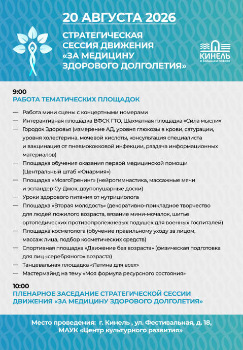 За медицину здорового долголетия